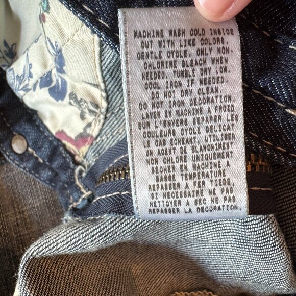 Guess Jeans Y2K Denim Lace Up Back Corset Bodycon Bustier Mini Dress Size 1 XS - Picture 16 of 16